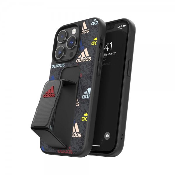 Adidas iPhone 14 Pro Deksel SP Grip Etui Black/Colourful