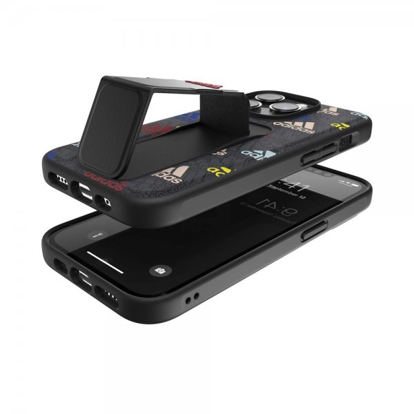 Adidas iPhone 14 Pro Deksel SP Grip Etui Black/Colourful