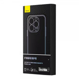 Baseus iPhone 14 Pro Deksel Synthetic Fiber MagSafe Svart