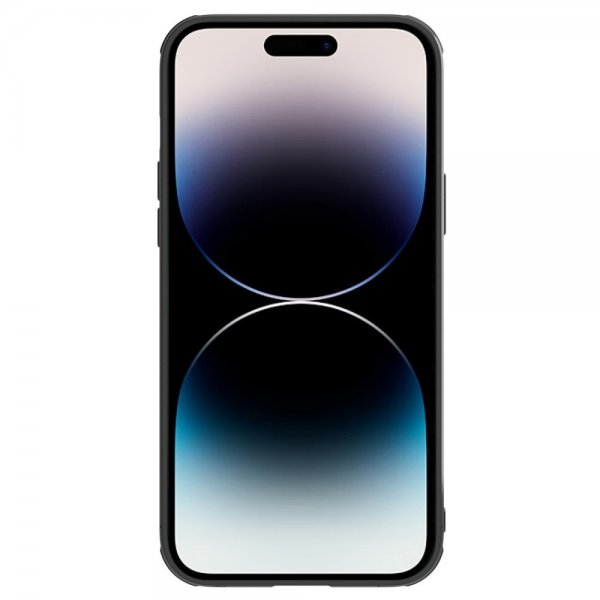 Nillkin iPhone 14 Pro Deksel Synteettinen Kuitu Svart