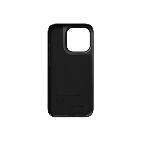Nudient iPhone 14 Pro Deksel Thin Case MagSafe Ink Black