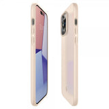 Spigen iPhone 14 Pro Deksel Thin Fit Sand Beige