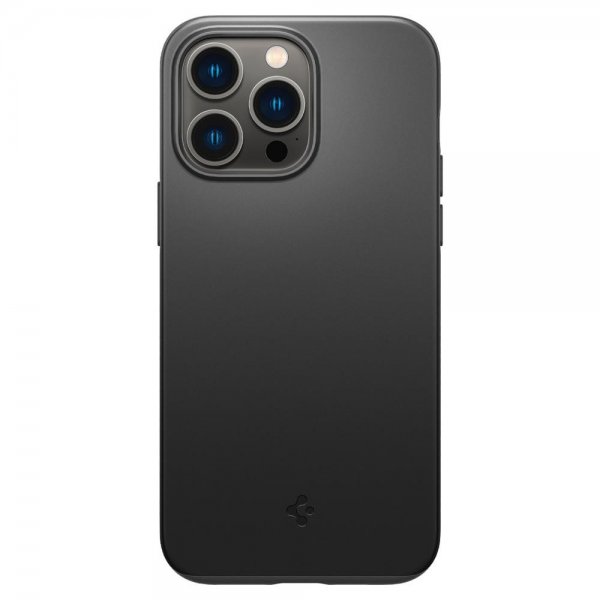 Spigen iPhone 14 Pro Deksel Thin Fit Svart