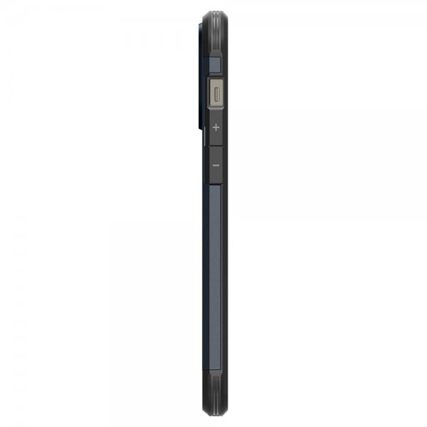 Spigen iPhone 14 Pro Deksel Tough Armor MagFit Metal Slate
