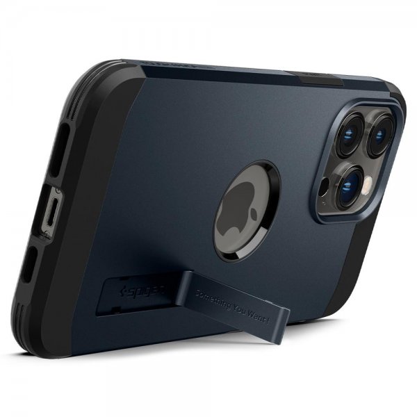 Spigen iPhone 14 Pro Deksel Tough Armor MagFit Metal Slate