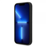 BMW iPhone 14 Pro Deksel Tricolor Line & Logo Svart