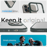 Spigen iPhone 14 Pro Deksel Ultra Hybrid Abyss Green