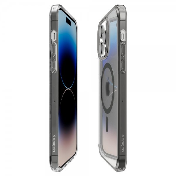 Spigen iPhone 14 Pro Deksel Ultra Hybrid MagFit Frost Black