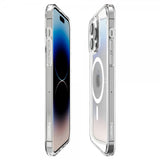 Spigen iPhone 14 Pro Deksel Ultra Hybrid MagFit Frost Clear