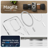 Spigen iPhone 14 Pro Deksel Ultra Hybrid MagFit White