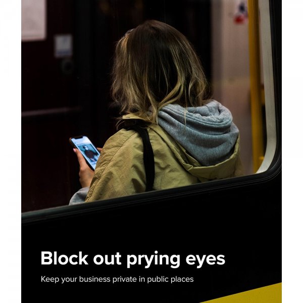Ringke iPhone 14 Pro Skjermbeskytter Privacy Glass