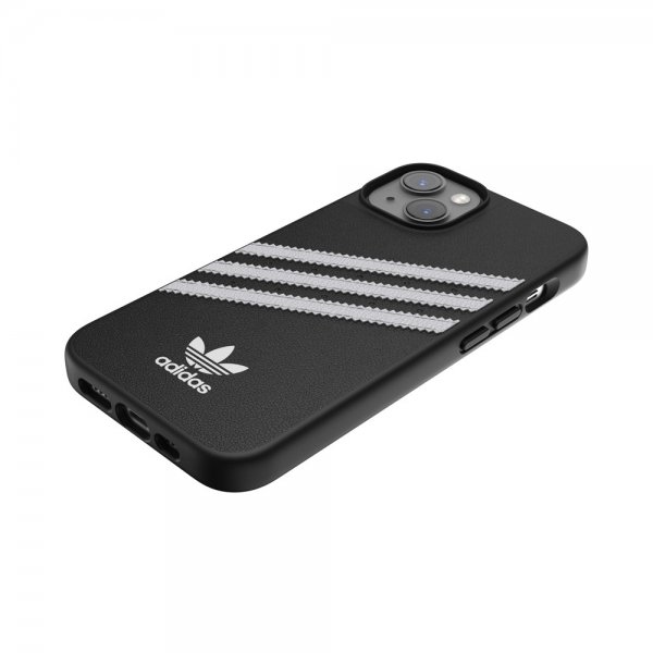 Adidas iPhone 14 Deksel 3 Stripes Snap Case Svart Hvit