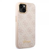 Guess iPhone 13/14/15 Deksel 4G Logo Rosa