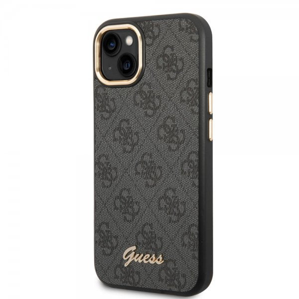 Guess iPhone 13/14/15 Deksel 4G Logo Svart