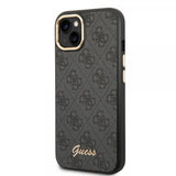 Guess iPhone 13/14/15 Deksel 4G Logo Svart