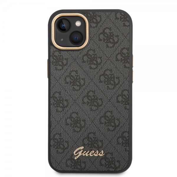 Guess iPhone 13/14/15 Deksel 4G Logo Svart