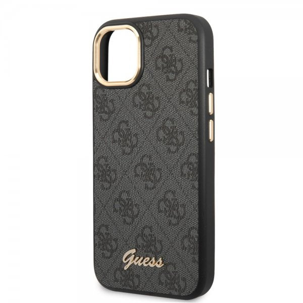 Guess iPhone 13/14/15 Deksel 4G Logo Svart