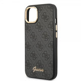 Guess iPhone 13/14/15 Deksel 4G Logo Svart