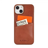 Kavaj iPhone 14 Deksel Chicago Brun