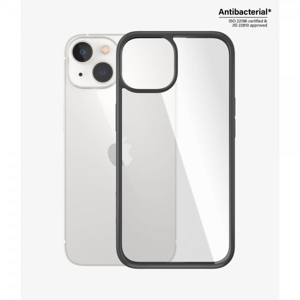 PanzerGlass iPhone 13/iPhone 14 Deksel ClearCase Black Edition