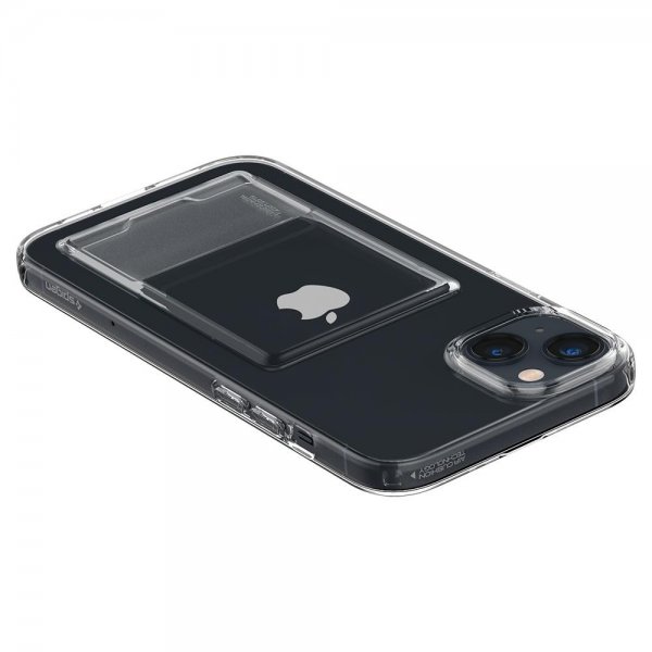 Spigen iPhone 14 Deksel Crystal Slot Crystal Clear