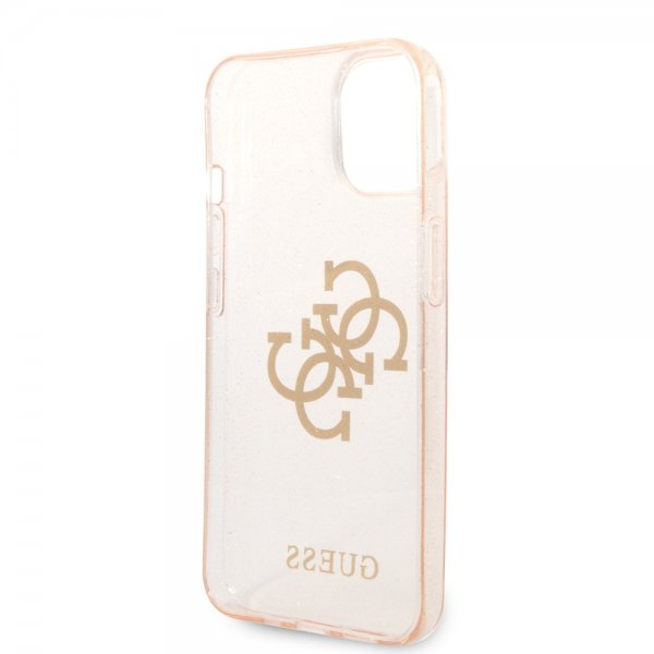 Guess iPhone 14 Deksel Full Glitter Gull