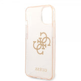 Guess iPhone 14 Deksel Full Glitter Gull