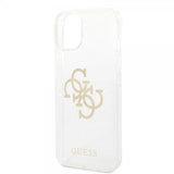 Guess iPhone 14 Deksel Full Glitter Transparent