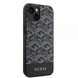 Guess iPhone 14 Deksel G Cube MagSafe Svart