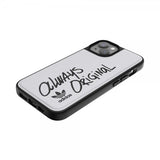Adidas iPhone 14 Deksel Inlay Embroidery Case Hvit Svart