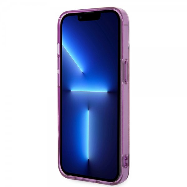 Guess iPhone 14 Deksel Jungle Rosa
