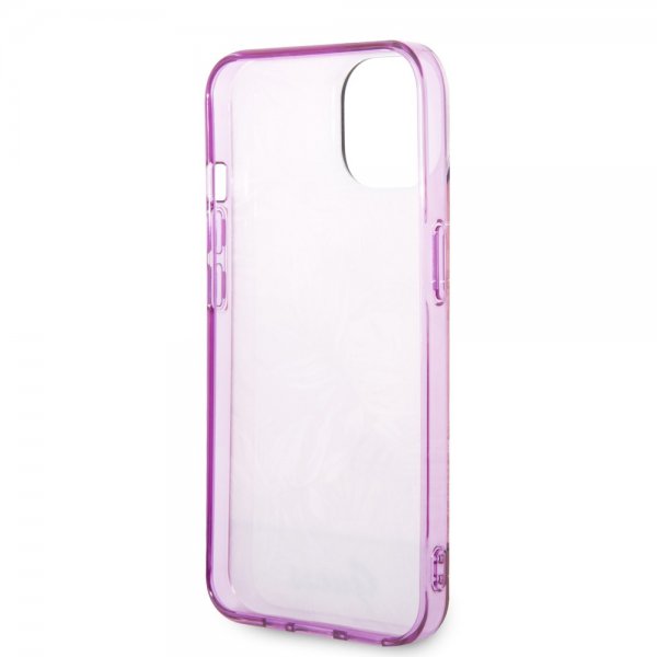 Guess iPhone 14 Deksel Jungle Rosa