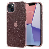 Spigen iPhone 14 Deksel Liquid Crystal Glitter Rose Quartz