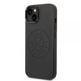 Karl Lagerfeld iPhone 14 Deksel Logo Perforert Svart