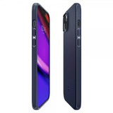 Spigen iPhone 14 Deksel Mag Armor MagFit Navy Blue