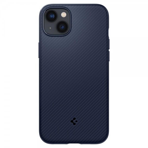 Spigen iPhone 14 Deksel Mag Armor MagFit Navy Blue