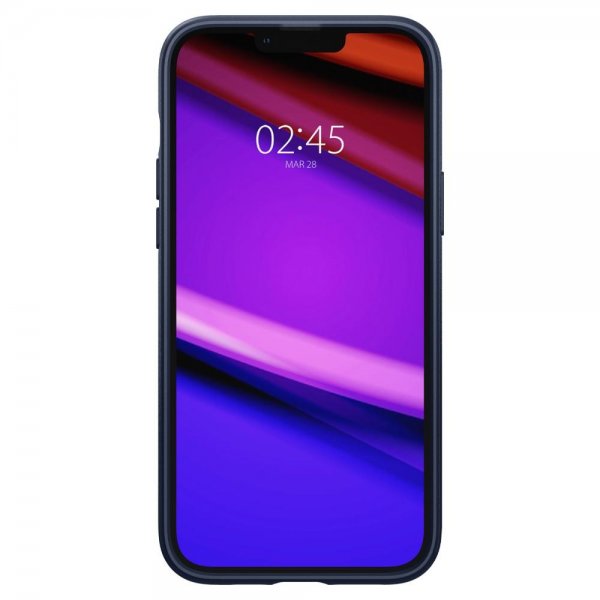 Spigen iPhone 14 Deksel Mag Armor MagFit Navy Blue