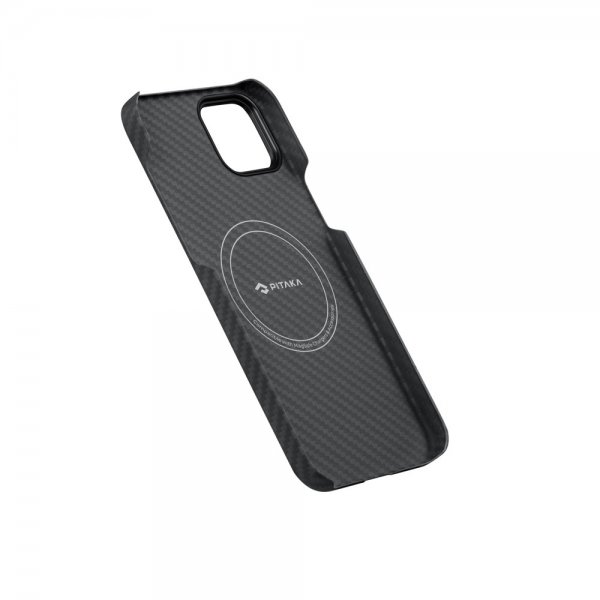 Pitaka iPhone 14 Deksel MagEZ Case 3 Black/Grey Twill