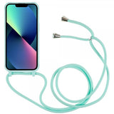 iPhone 14 Deksel med Stropp Grønn