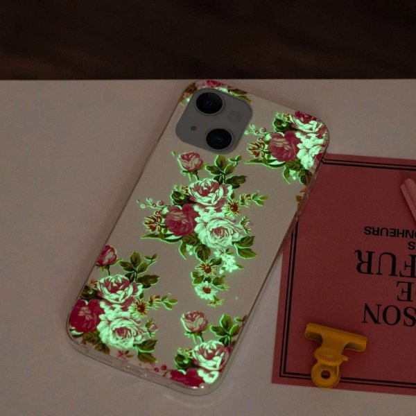 iPhone 14 Deksel Motiv Rosa Rosor