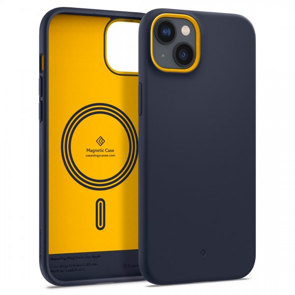 Caseology iPhone 14 Deksel Nano Pop Mag Blueberry Navy