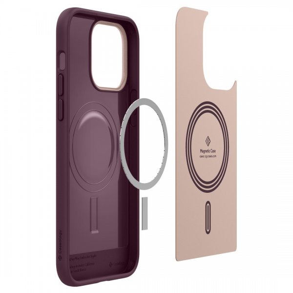 Caseology iPhone 14 Deksel Nano Pop Mag Burgundy Bean