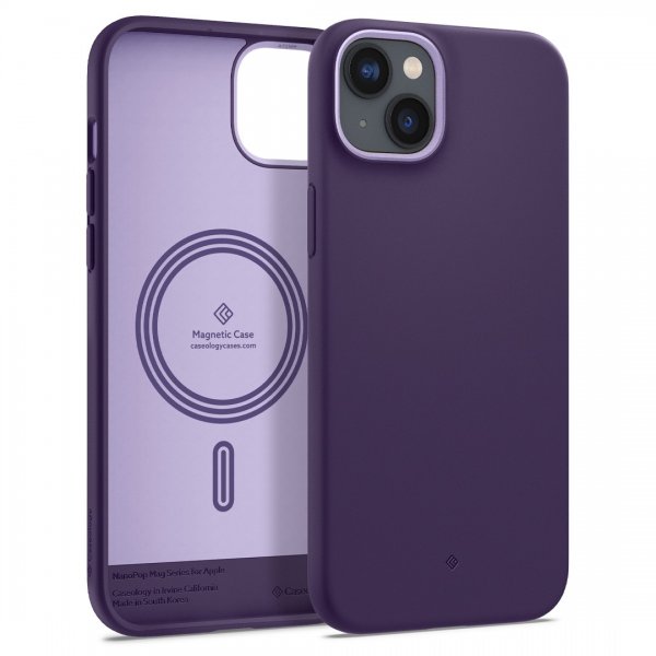 Caseology iPhone 14 Deksel Nano Pop Mag Grape Purple