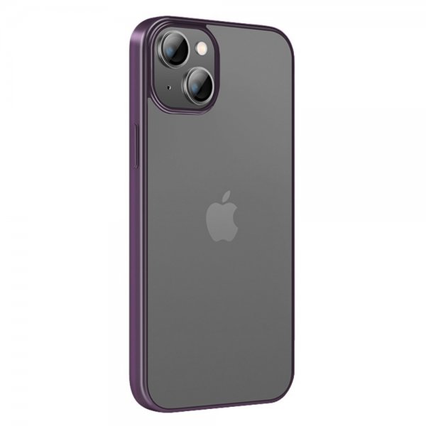 X-Level iPhone 14 Deksel Nature Color Series Lilla