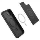Spigen iPhone 14 Deksel Optik Armor MagFit Svart