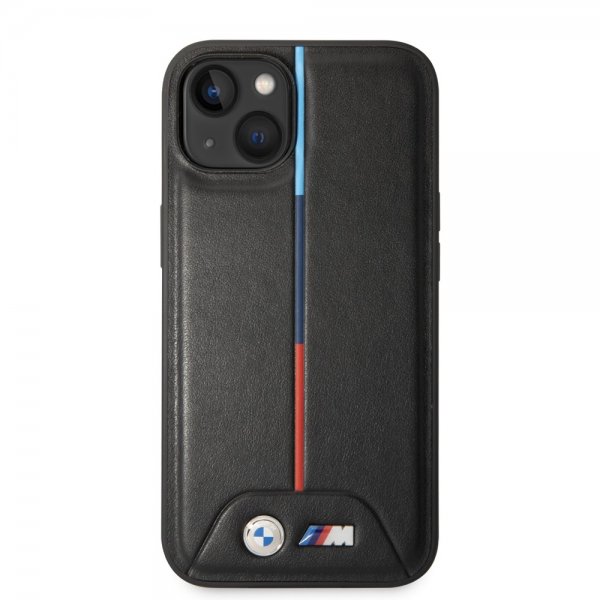 BMW iPhone 14 Deksel Tikattu Svart