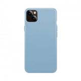 Xqisit iPhone 14 Deksel Silicone Case Mørkeblå