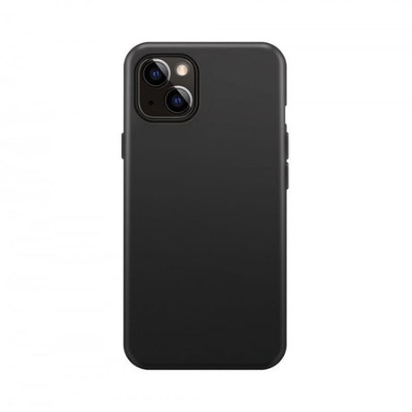 Xqisit iPhone 14 Deksel Silicone Case Svart