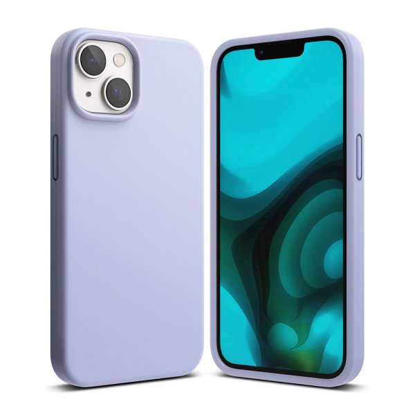 Ringke iPhone 14 Deksel Silikoni Lavendel