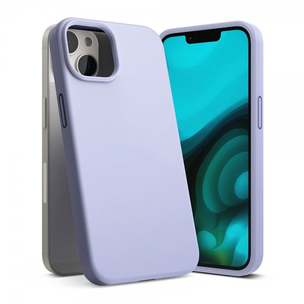 Ringke iPhone 14 Deksel Silikoni Lavendel